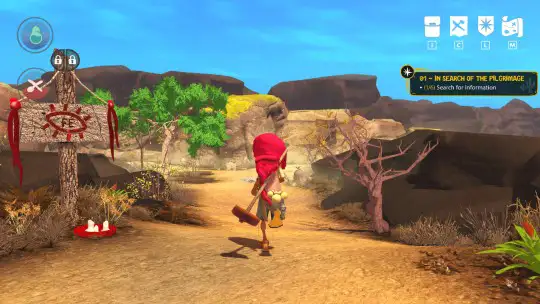 Cícera beginning her journey to Canudos — ARIDA 2: Rise of the Brave