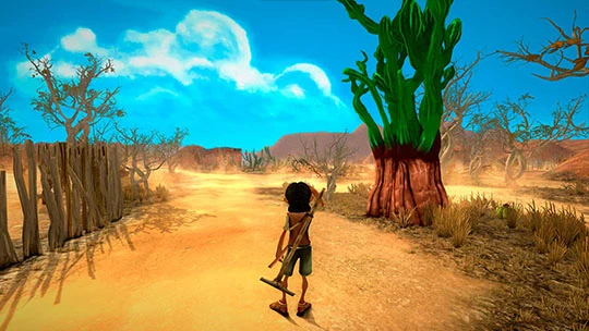 Resource gathering in the backlands — ARIDA: Backland's Awakening