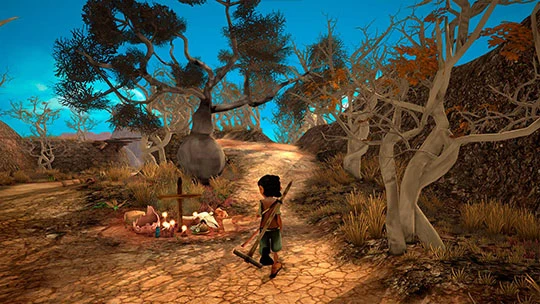The arid backlands landscape — ARIDA: Backland's Awakening