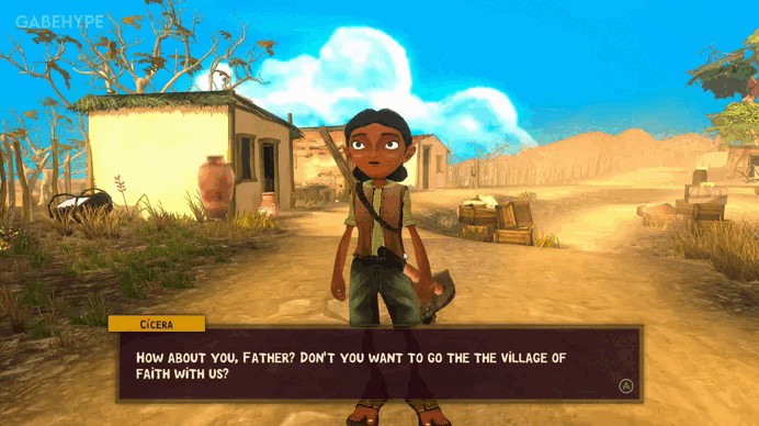ARIDA — sermon scene